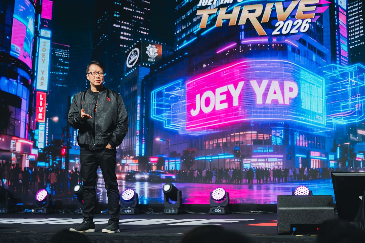 Thrive 2026: Joey Yap on the main stage